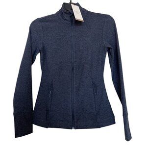 Calia By Carrie Underwood Jacket‎ Womens Size XXS Blue Black Heathered Lustralux